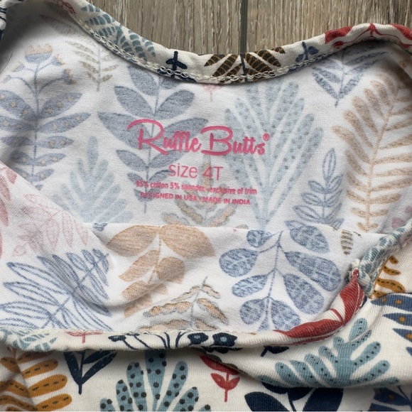 Ruffle Butts Long Sleeve Twirl Dress - Picture 4 of 4